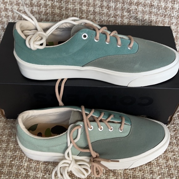 Converse Skid Grip OX Oil Green/Malachite Green MEN`S - Picture 2 of 16